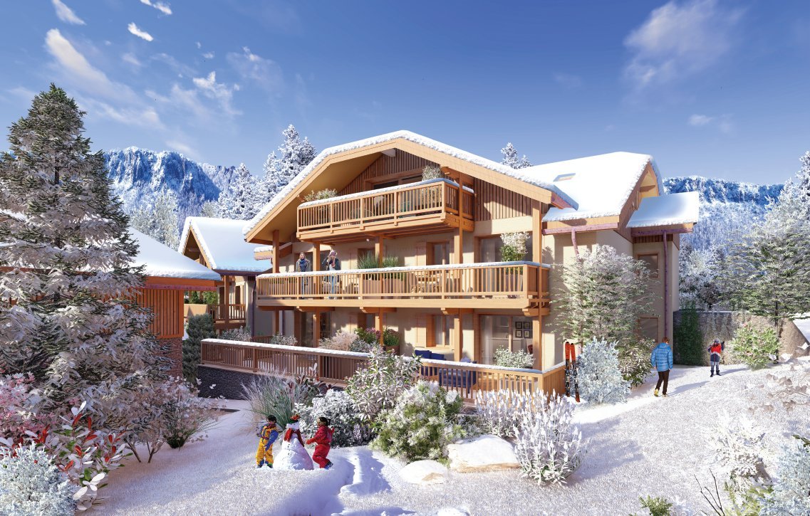 APPARTEMENT T2 NEUF A VENDRE - ST CHAFFREY - 50.14 m2 - 405 130 &euro;