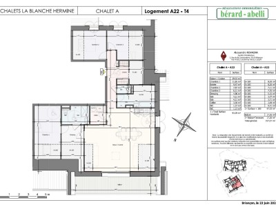 APPARTEMENT T4 NEUF A VENDRE - ST CHAFFREY - 93.09 m2 - 943 943 €